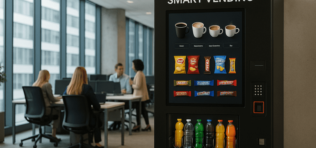 How Smart Vending Machines Are Revolutionising UK Workplaces in 2025
